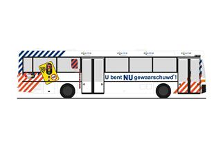 Rietze H0 MB O 405 Politie ZWN (NL)