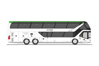 Rietze H0 Neoplan Skyliner '11, VOR - Frank Reisen