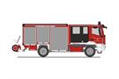 Rietze H0 Schlingmann Varus MAN HLF, Feuerwehr Hüllhorst