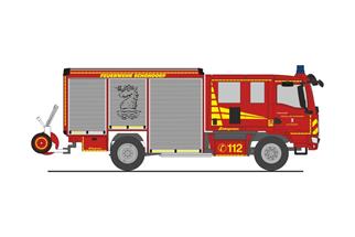 Rietze H0 Schlingmann Varus MAN HLF, Feuerwehr Schondorf