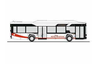 Rietze H0 Solaris Urbino 12 '19 electric, Rottal Auto AG