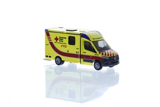 Rietze H0 System Strobel RTW '18, DRK KV Merseburg-Querfurt