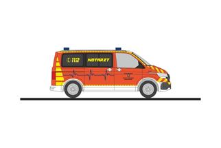 Rietze H0 VW T6.1, NEF Feuerwehr Menden