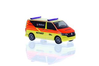 Rietze H0 VW T6.1, Notarzt Malteser Burgen Landkreis
