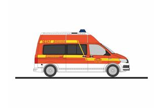 Rietze H0 VW T6, Feuerwehr Paderborn