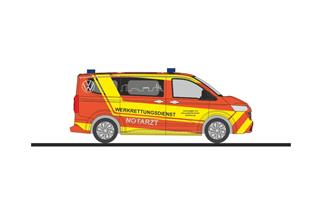Rietze H0 VW Transporter, Werkrettungsdienst VW Wolfsburg