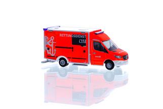 Rietze H0 WAS Design-RTW '18, Feuerwehr Düsseldorf