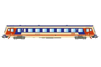 Rivarossi H0 (AC Sound) ÖBB Dieseltriebwagen 5047 001-2, beige/blau, Wortmarke, Ep. VI