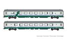 Rivarossi H0 FS Personenwagen-Set Gran Confort '85, XMPR, Ep. V-VI, 2-tlg.