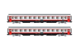 Rivarossi H0 FS Personenwagen-Set UIC-Z1, Frecciabianca, Ep. VI, 2-tlg.