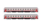 Rivarossi H0 FS Personenwagen-Set UIC-Z1, Frecciabianca, Ep. VI, 2-tlg.