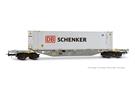 Rivarossi H0 Hupac Containertragwagen Sgnss, 45' DB Schenker, Ep. VI