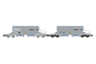 Rivarossi H0 Wascosa Schwenkdachwagen-Set Taoos, Ep. VI, 2-tlg.