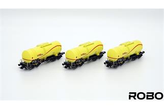 Robo Modele H0 LOTOS Kesselwagen-Set 406Rb, Ep. V, 3-tlg.