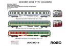 ROBO Modele H0 PKP Intercity Reisezug-Wagenset TLK Przemyslanin, Ep. VI, 3-tlg.