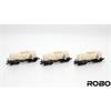 Robo Modele H0 PKP Kesselwagen-Set 406Rb, ALCO PEGRO, Ep. V, 3-tlg.