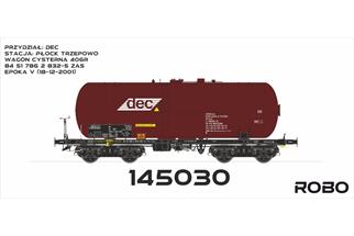 ROBO Modele H0 PKP Kesselwagen Zas 406R, DEC, Ep. V
