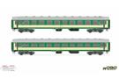 Robo Modele H0 PKP Personenwagen-Set 111Ap/111As, 2. Klasse, Ep. Vc, 2-tlg.