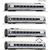 Roco H0 (AC) DB AG 4-tlg. Set: Zwischenwagen ICE 3neo (BR 408), DB AG