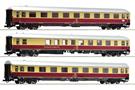 Roco H0 AKE Reisezug-Wagenset 3 AKE Rheingold, Ep. VI, 3-tlg.