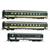 Roco H0 BT/SBB/SOB Reisezug-Wagenset 1 Voralpen-Express VAE, Ep. IV-V, 3-tlg.
