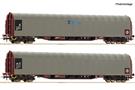 Roco H0 CD Cargo Schiebeplanenwagen-Set Rils-y, Ep. VI, 2-tlg.