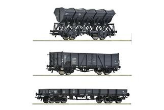 Roco H0 CFL Güterwagen-Set, Ep. III, 3-tlg.