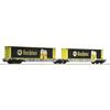 Roco H0 Container-Doppeltragwagen Sggmrs, 2x 45' Warsteiner, Ep. VI