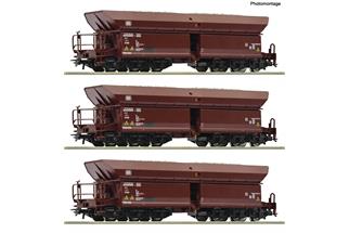 Roco H0 DB Erzwagen-Set 1 Faals 150, Ep. IV, 3-tlg.