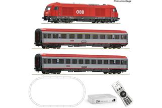 Roco H0 (DC Digital) ÖBB Startset Rh 2016 mit Schnellzug, geoLine