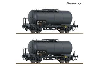 Roco H0 (DC) DR 2-tlg. Set: Kesselwagen