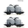 Roco H0 (DC) DR 2-tlg. Set: Zementsilowagen, DR