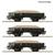 Roco H0 (DC) NS 3-tlg. Set: Sandwagen