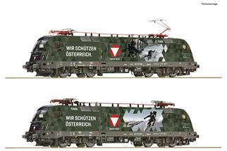 Roco H0 (DC) ÖBB Elektrolok 1116 182-7, Bundesheer, Ep. VI