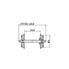 Roco H0 DC-Radsatz 11 mm, Achslänge 23,8 mm (Inhalt: 2 Stk.)