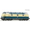 Roco H0 (DC Sound) DB Diesellok 221 124-1, ozeanblau/beige, Ep. IV