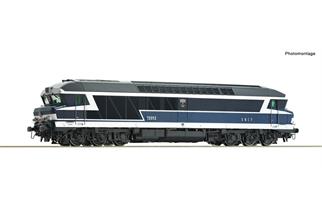 Roco H0 (DC Sound) SNCF Diesellok CC 72052 La Baule, Ep. IV