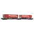 Roco H0 (DC) TX LOGISTIK Doppeltaschen-Gelenkwagen T3000e, TX Logistik