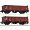 Roco H0 DR Hochbordwagen-Set El-u, Ep. IV, 2-tlg.