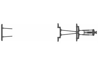 Roco H0 (ET) AC-Bremsgestänge zu BR 85, rot