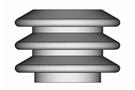 Roco H0 (ET) Isolatoren Stromabnehmer, schokoladenbraun