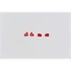 Roco H0 (ET) Teilesatz - Spiegel Re 460, rot P186C