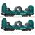 Roco H0 FS Coiltransportwagen-Set Shmmns, Ep. V-VI, 2-tlg.