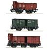 Roco H0 KBayStsB Güterwagen-Set, Ep. I, 3-tlg.