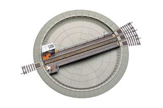 Roco H0 Line Drehscheibe mit Elektro-Unterflur-Antrieb und Steuergerät