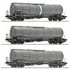Roco H0 NACCO Kesselwagen-Set Zacns, Ep. VI, 3-tlg.