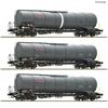 Roco H0 NACCO Kesselwagen-Set Zacns, Ep. VI, 3-tlg.