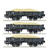 Roco H0 NS Niederbordwagen-Set GZMK, Sandbeladung, Ep. III, 3-tlg.