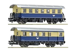 Roco H0 ÖBB Dieseltriebwagen-Beiwagen-Set Spantenwagen, Ep. III, 2-tlg.