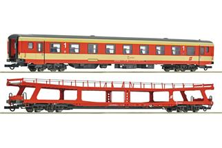 Roco H0 ÖBB Reisezug-Wagenset 3 D 704, Ep. V, 2-tlg.